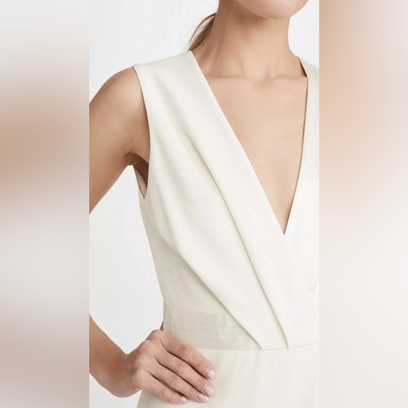 Dion Lee PIVOT DRAPE MINI DRESS Ivory Beach Wedding Elegant Dress - Picture 5 of 15